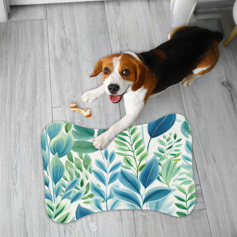 Botanical Textures - Tapis d'alimentation en os 1 pièce