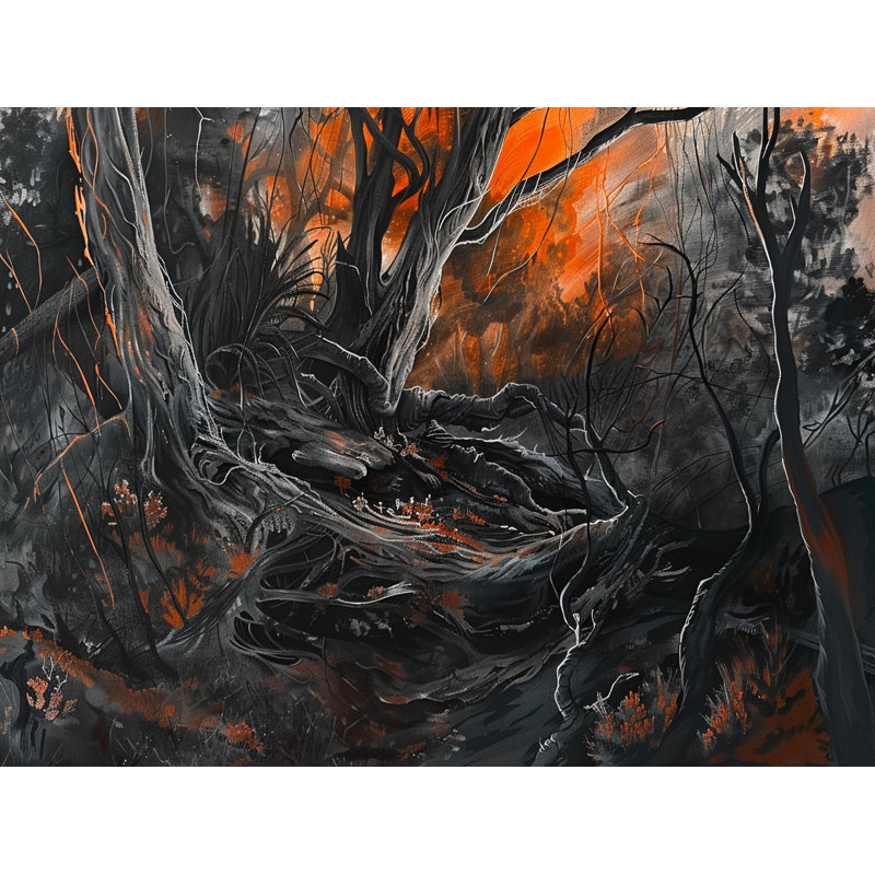 Tapis de bain Tangled Trees, L 21 po x L 34 po