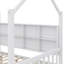 Lit double pleine grandeur avec lit escamotable, lit pour enfant avec tablette intégrée-2030428007