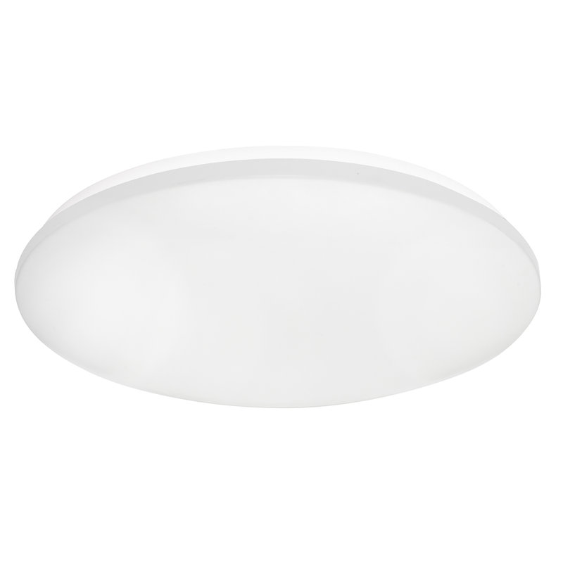 Aurora 19'' LED Flush Mount - 36W - White, 36 W, 2.75" H x 19" W x 19" D