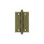 Deltana CH3020CR003 3" x 2" Hinge, w/ Ball Tips in PVD Polished Brass Pair-20330879