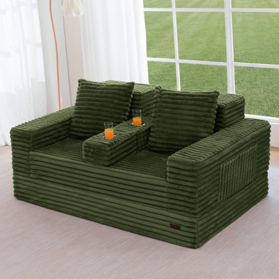Boneless 4 In 1 Convertible Boneless Couch
