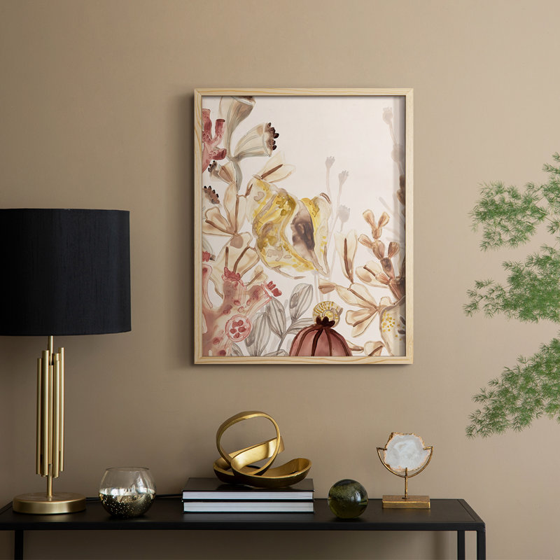 «Ocean Nostalgia II», reproduction encadrée - bois massif, H 30 po x l 24 po