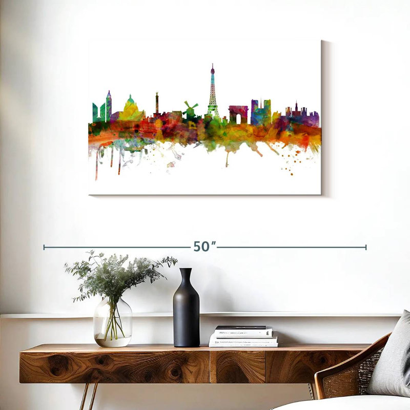 Skyline Sirci Paris France VI, H 24 po x l 36 po