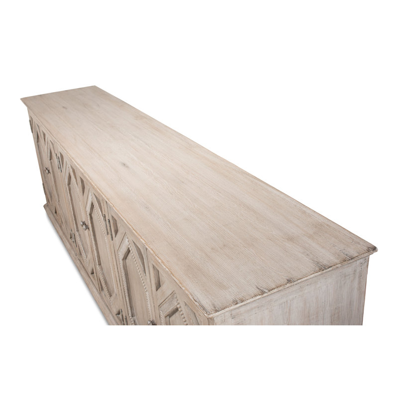 Diamond 112'' W Solid Wood Sideboard