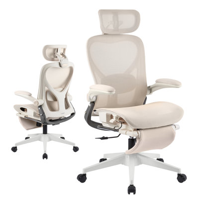 Foldex Ergonomic Office Chair, Folding Office Chair for Small Spaces with Lumbar Support