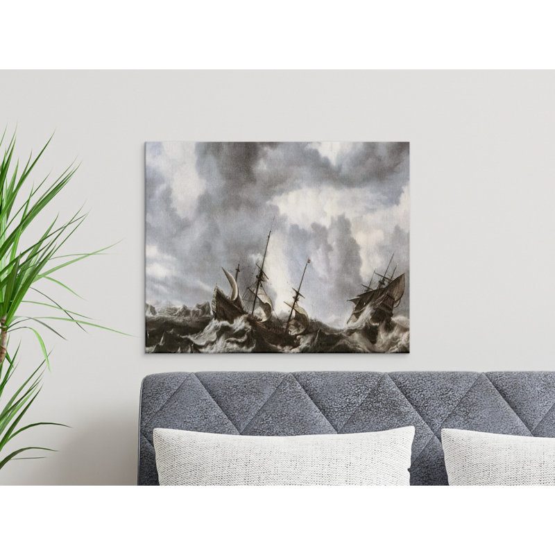 Reavis Wrapped Canvas Print Set, 48x36