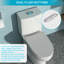 JuteJasper 6864252894FDAAC 1 GPF Round Comfort Height Chair Height Toilet