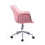 Chaise de travail en microfibre Cindy-538285227