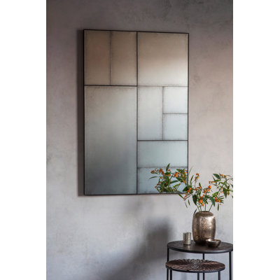 Metal Flat Wall Mirror