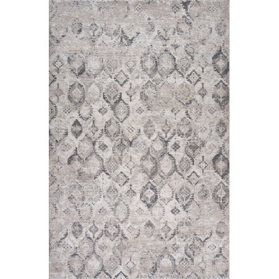 Tapis rectangulaire Kennika avec envers antidérapant