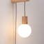 Wall lamp NIMBI E27 with a switch-1117491607