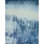 Hand Knotted Abstract Area Rug in Blue/Gray