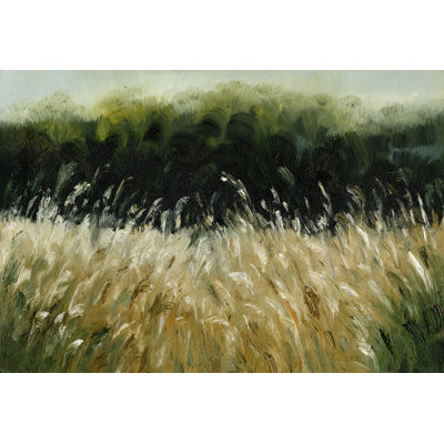 Grass In A Prarie - Wrapped Canvas Art Prints
