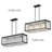Metal Crystal Industrial Farmhouse Chandelier Dining Room Lighting Fixtures Suitable For Kitchen Island, Dining Room, Living Room-168119088-168119083
