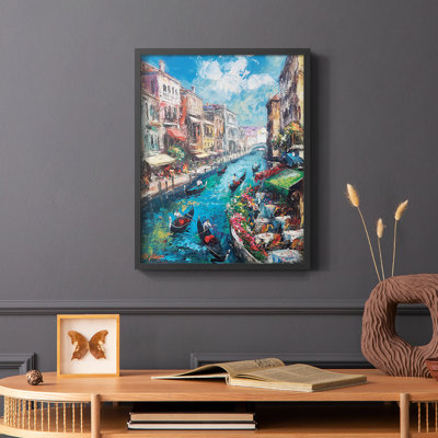NAUTICAL Series DLxxxxi - Impression encadrée de qualité supérieure - Prêt à être accroché - Aucun clou requis