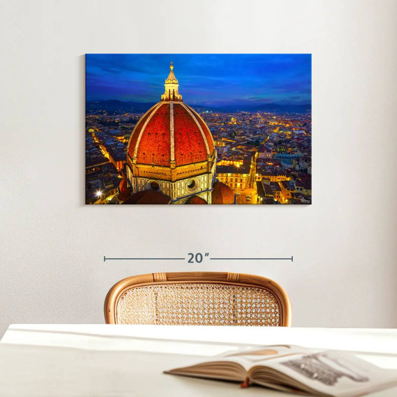 Lumières en dôme Nicci Duomo Di Firenze, H 16 po x l 24 po