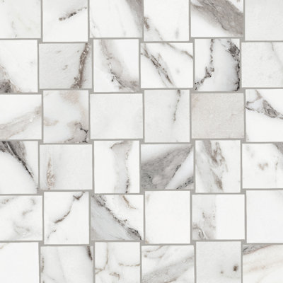 Virtue Intreccio Mosaic Matte Argente