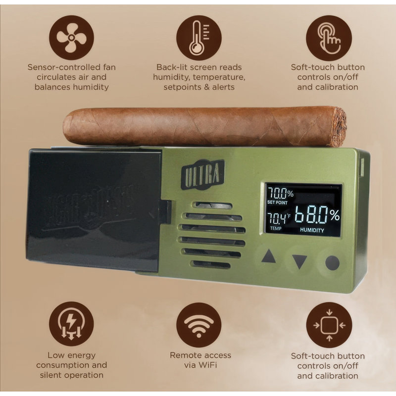 Cigar Oasis Ultra 3 Cigar Humidor