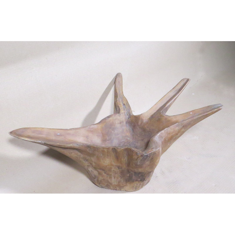 Solid Wood Decorative Bowl