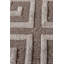 Metro-Velvet Geometric Area Rug in Taupe-25306750