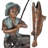 People Weather Resistant Metal Garden Statue