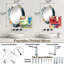 Azzura - Miroir mural moderne ovale-402023721