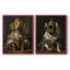ANIMALS Series CLxxxviii - reproduction encadrée de qualité supérieure - prête à être accrochée - aucun clou requis - aucun clou requis-992571844-992571870