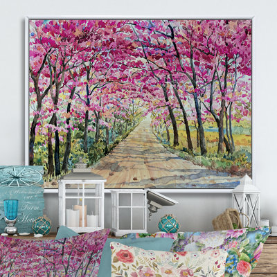 " Path To The Enchanted Pink Forest "