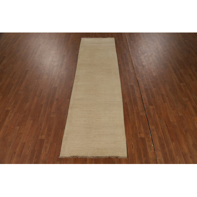 Tapis de couloir moderne fait à la main Gabbeh 3 x 10
