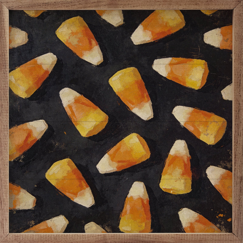 Candy Corn, 24" H x 24" W