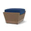 Charisma Rectangle Outdoor Ottoman Patio Ottoman-1606832686