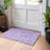 Machine Washable Indoor/Outdoor Segin ACN1133 Plum Rug