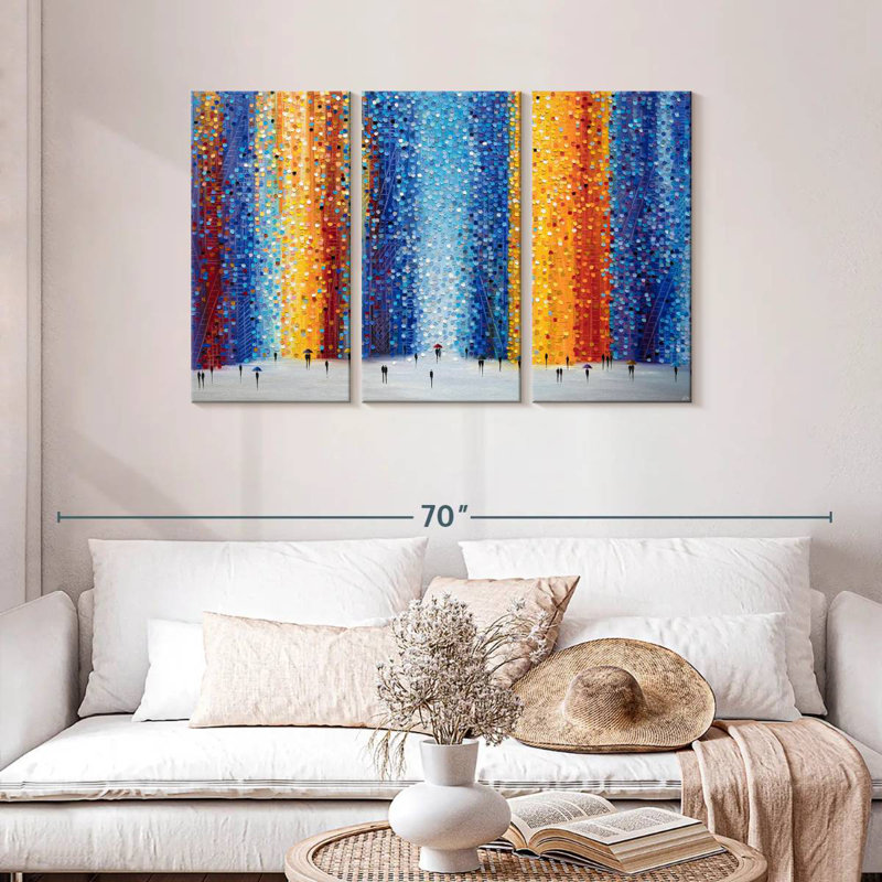 Avery Rainy Night, 28" H x 45" W