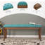 Banc rembourré 100% velours