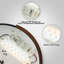  Abat-jour rond en acrylique à intensité variable pour éclairage de plafond Simply Design-836450214-836450215