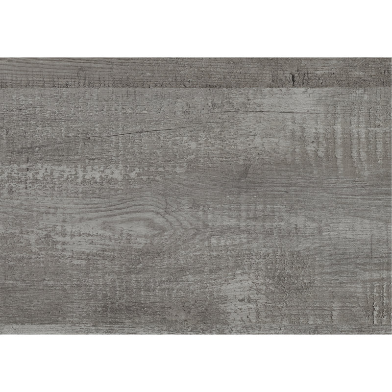 Lit simple moderne gris rustique, bois, tête de lit, rails, sommier requis, bois