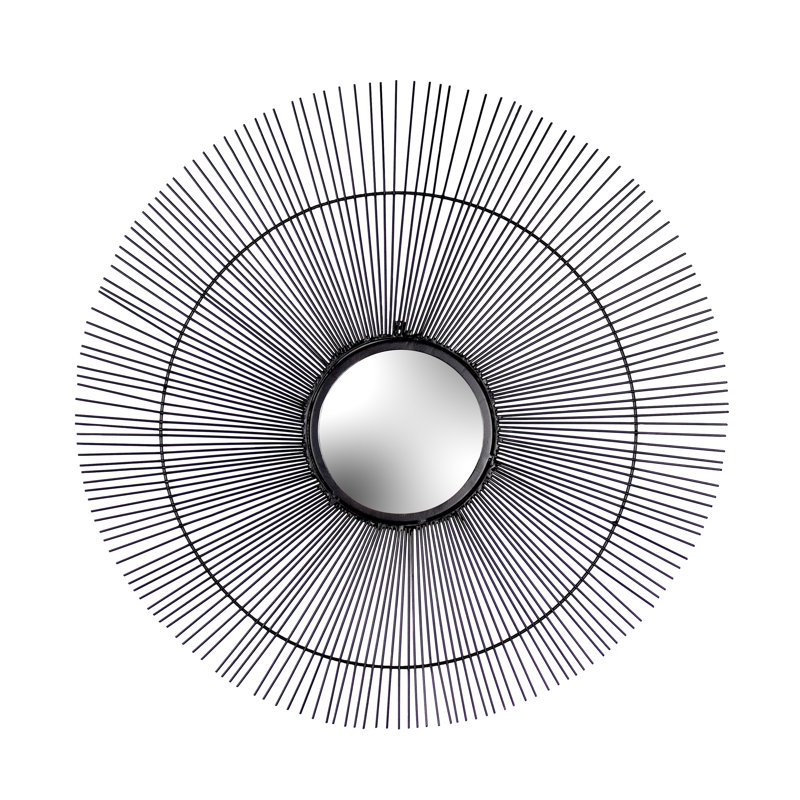 Metal Circle Wall Mirror