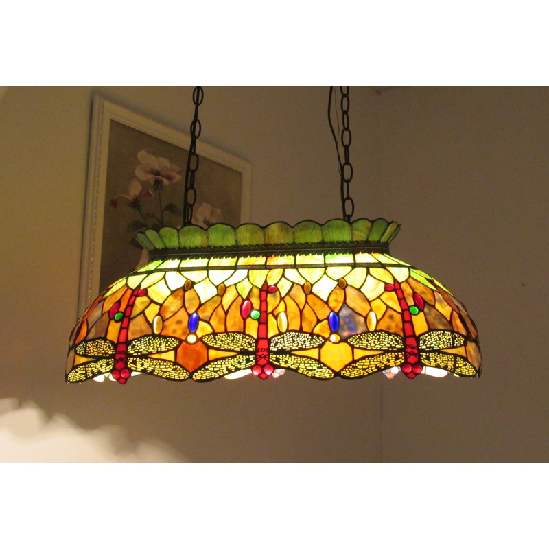 Thames 3 - Light Dark Antique Bronze Pool Table Lights Pendant