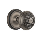 Classic Rosette with Egg & Dart Door Knob