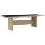 Aernout Rectangular Wicker Outdoor Dining Table , 240cm cm W 90cm cm D