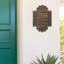 Signature Series 3-Line Wall Address Plaque-1556935796-1556935792-1556935806