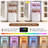 Corner Bar Cabinet With Led Lights And Human Body Sensor, 70.9" Tall Wine Cabinet Liquor Stand With Glass Holder And Tempered Glass Door-1630288159
