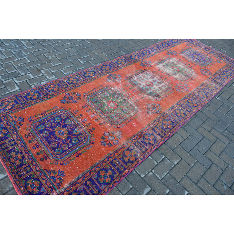 Tapis de couloir turc de style rétro parfait pour rehausser la beauté de votre intérieur