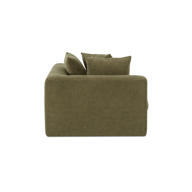 Davie Left Arm Facing Chair Olive