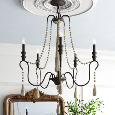 5 - Light Dimmable Chandelier