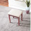 Ensemble de coiffeuse et tabouret en bois pour chambre à coucher