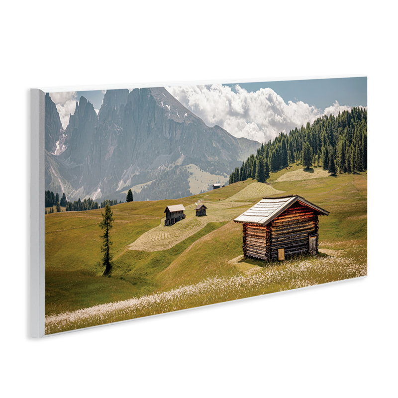 Vaste chalet, art mural, par ERIN MARIE