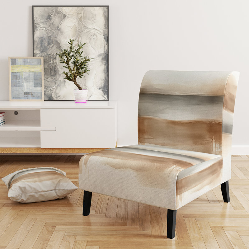 Fauteuil de chambre Coastal Minimalisme, Slipper Armless