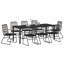 8 - Person Patio Dining Set Rectangular Table
